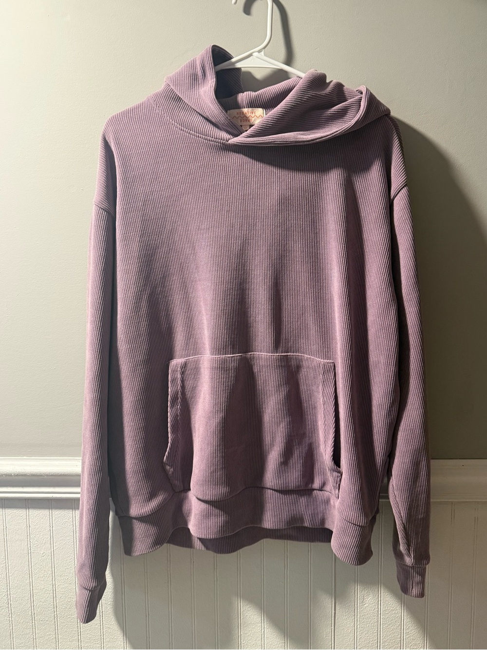 Negative Space Ribbed Pullover Medium